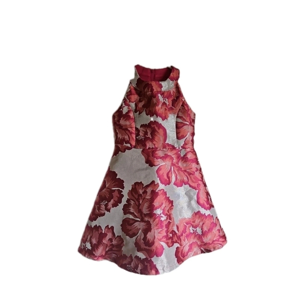 Floral Pink Kids Dress